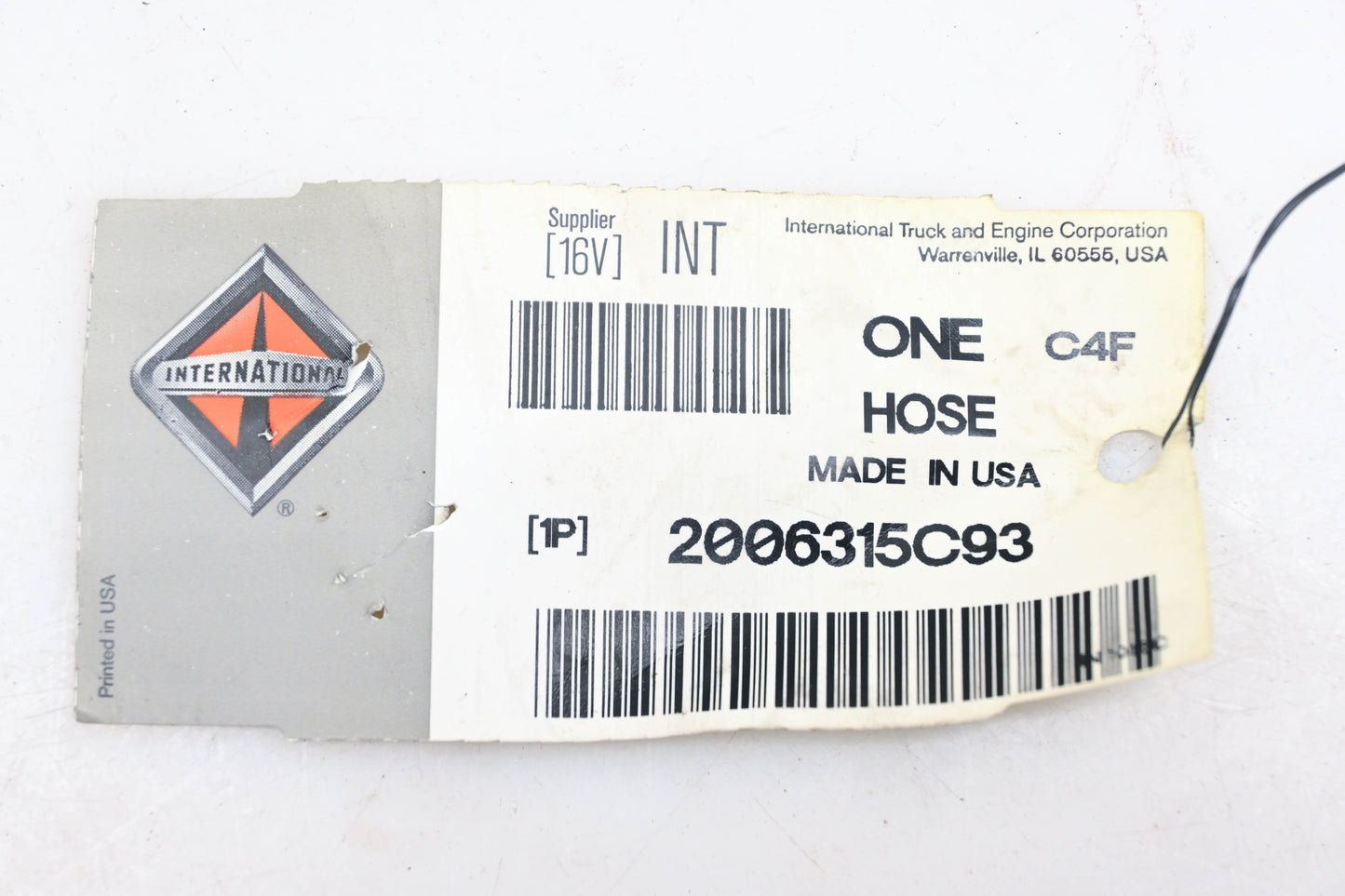 International 2006315C93, 4860 Goodyear A/C 5/16" Hose NOS