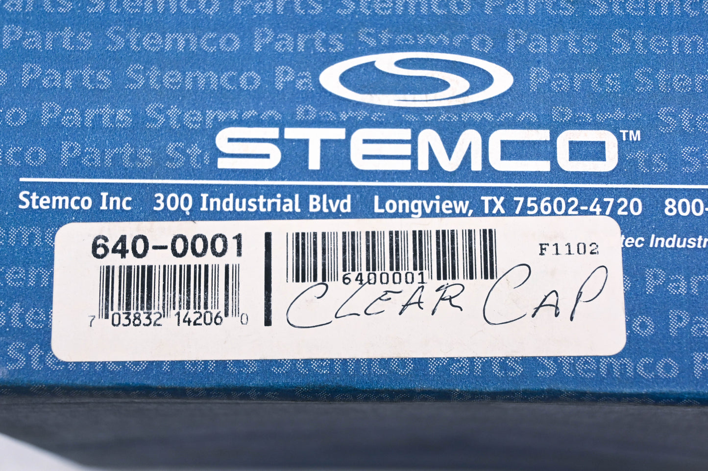 Stemco 640-0001 Clear View Vented Hub Cap Kit NOS