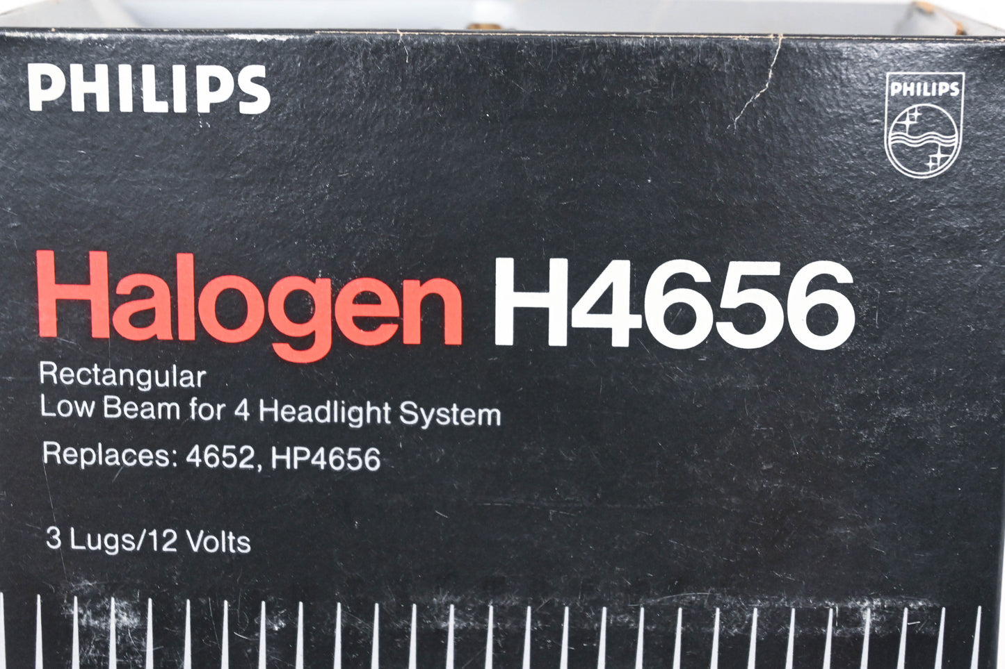 Philips H4656 Halogen 12v Low Beam Head Light Bulb NOS