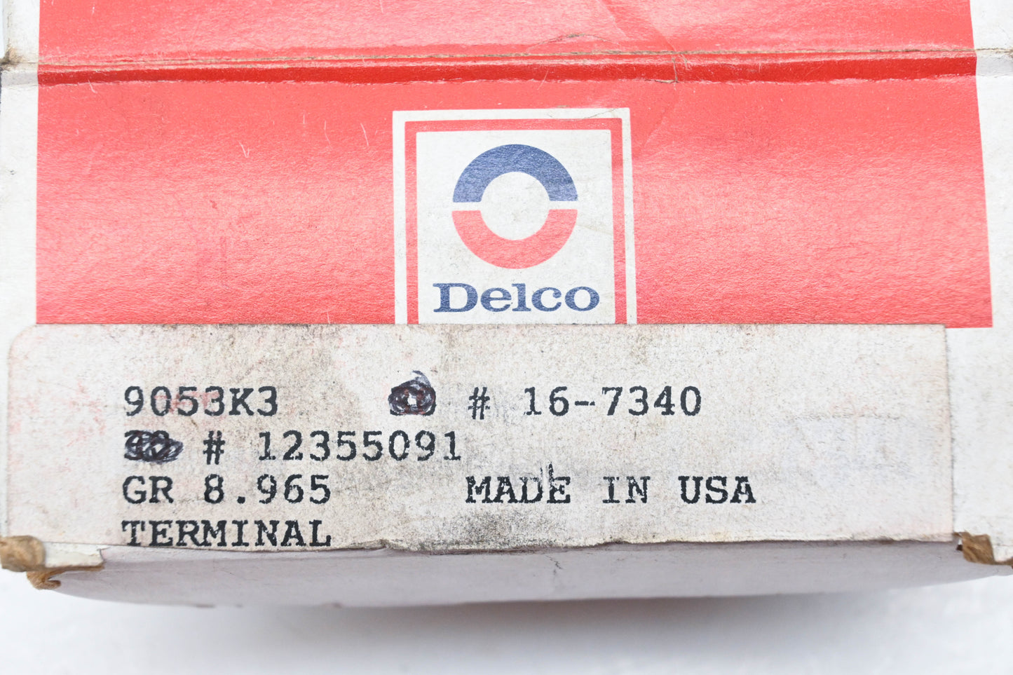 General Motors 16-7340, 12355091 Copper Battery Cable Lugs Qty 21 NOS