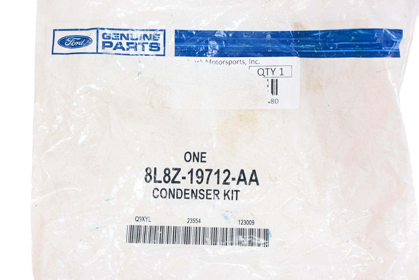 New OEM Ford 8L8Z-19712-AA, ZZD4-61-480 Condenser Kits Qty 2 NOS