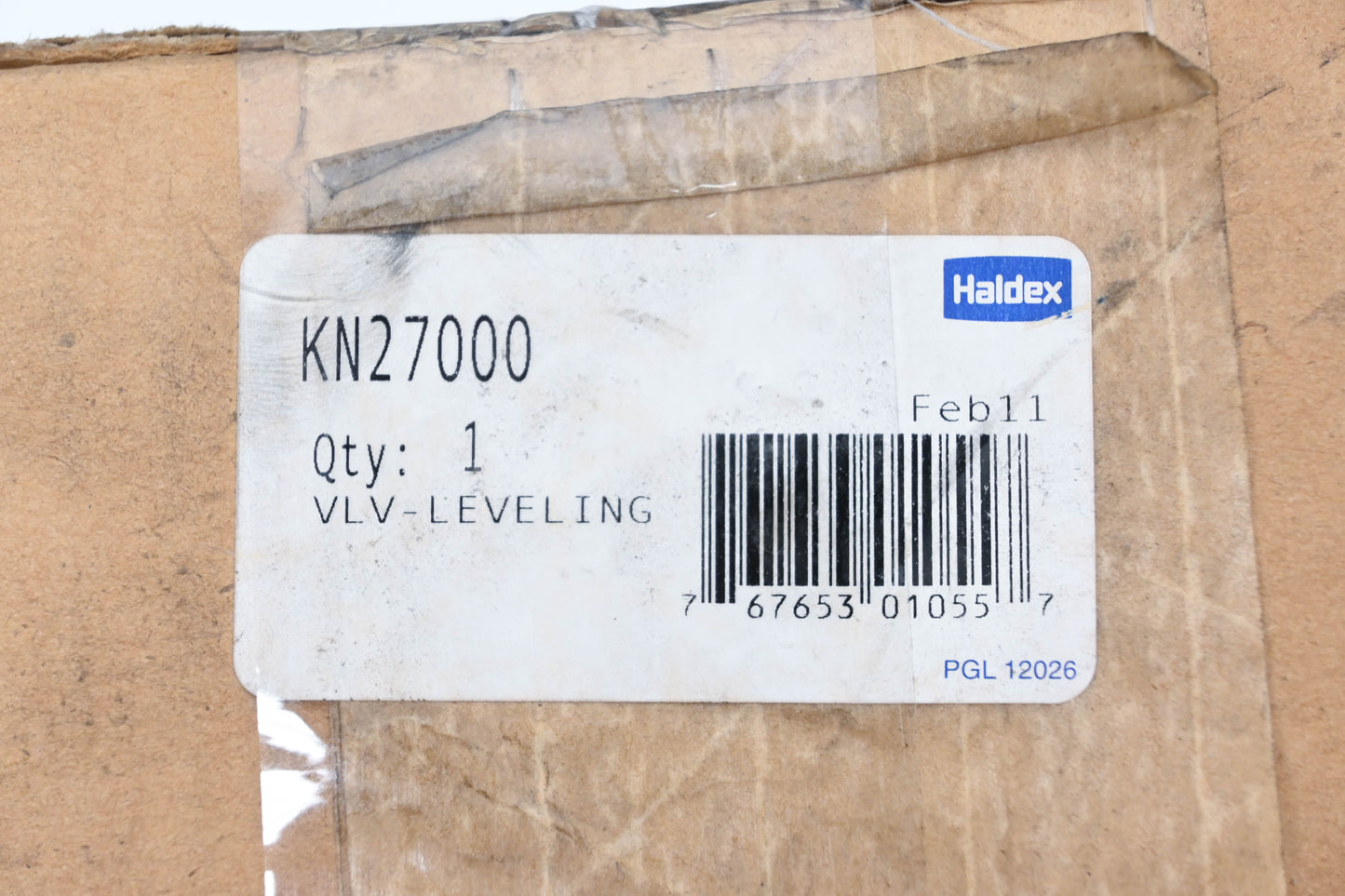 Haldex KN27000, L31186 Height Control Type EGP Valve Kit NOS