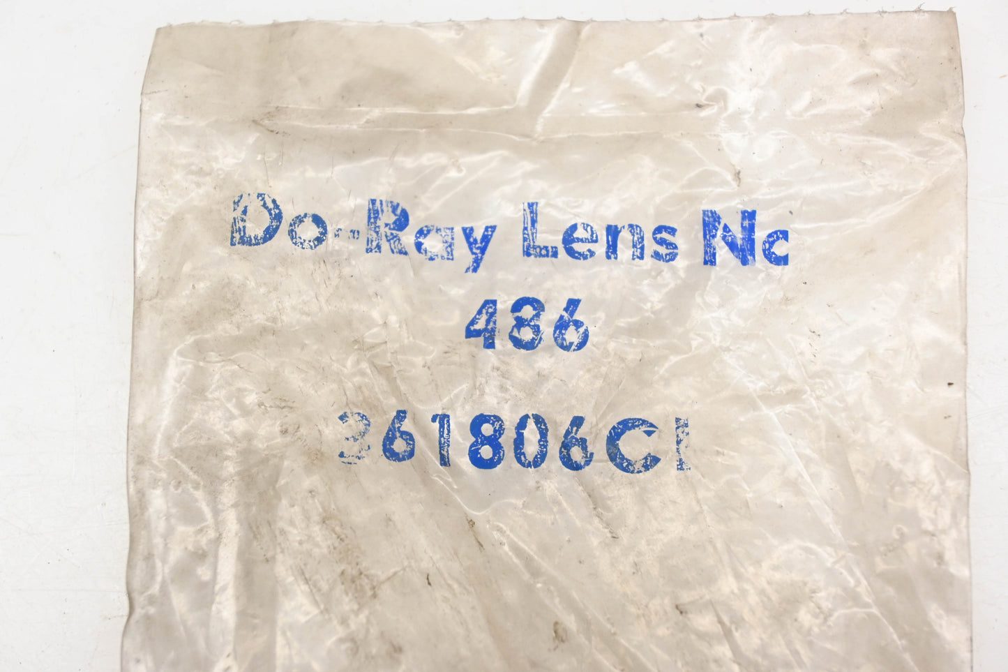 Do-Ray 486, 361806C Amber Marker Lamp Lens NOS