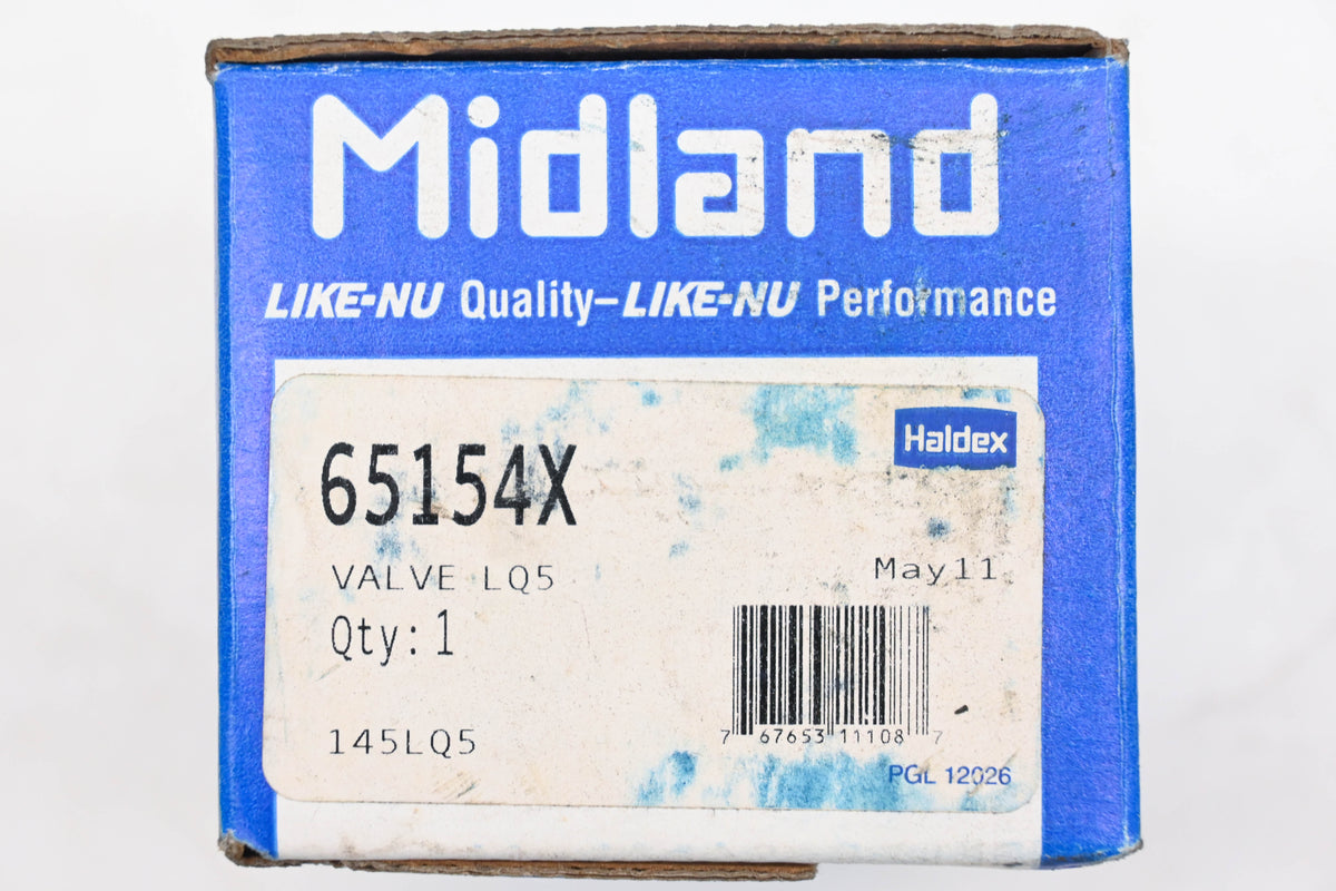 Midland 65154X LQ-5 Front Axle Valve NOS