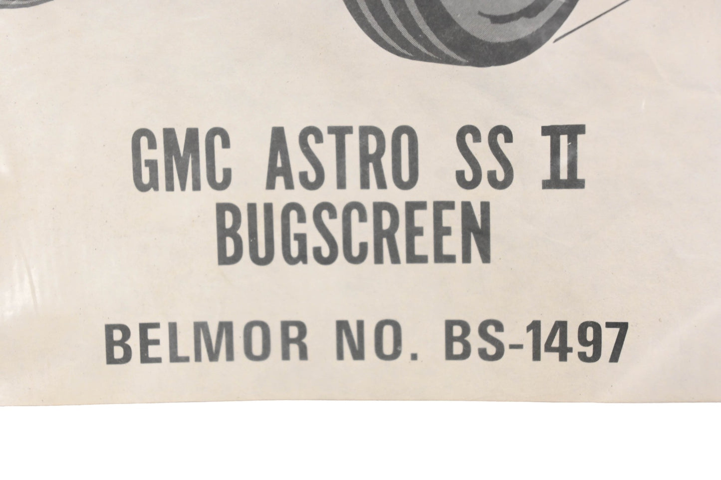 Belmor BS-1497 GMC Astro SS II Bug Screen NOS