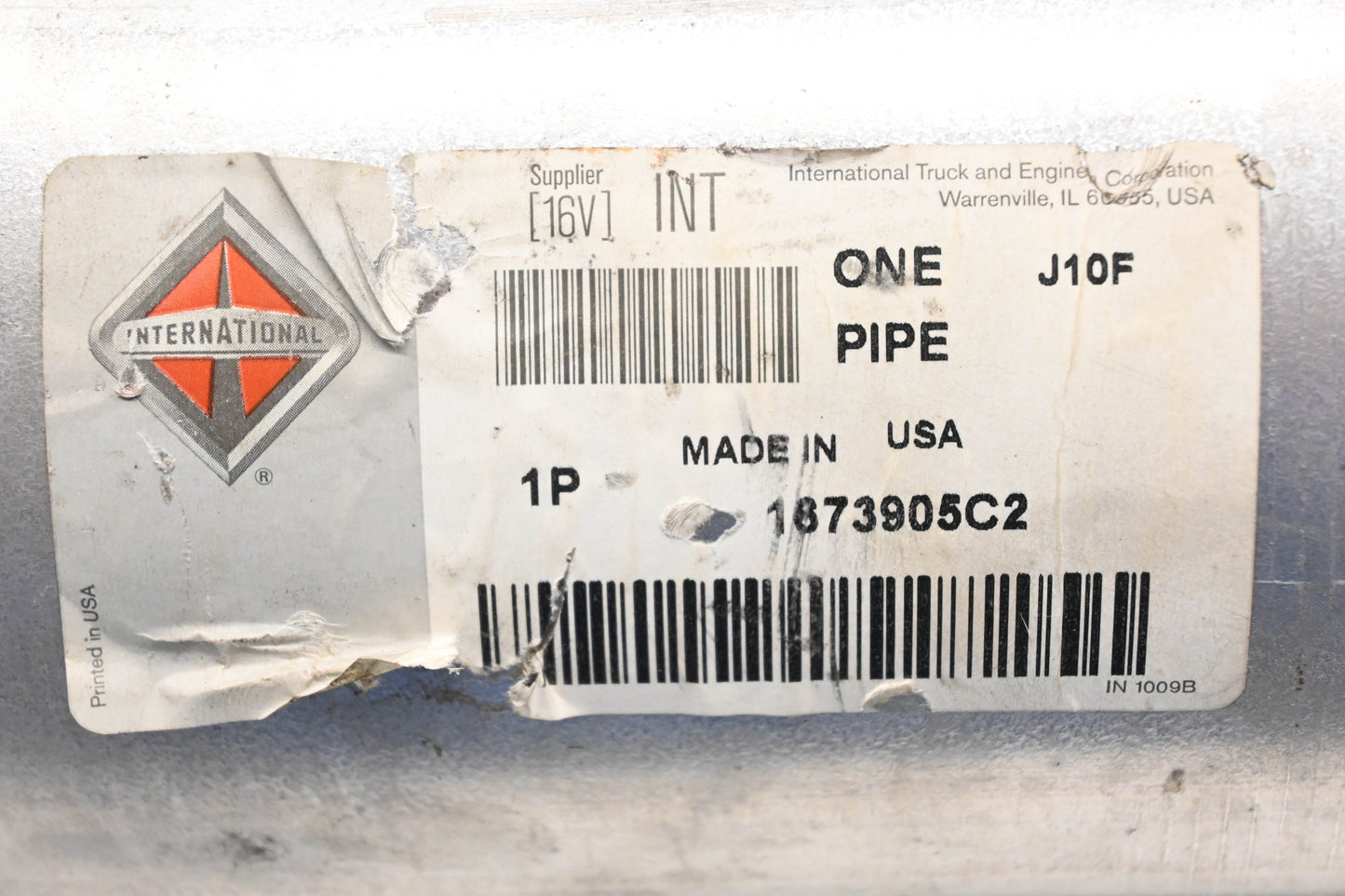 International 1673905C2 5" Exhaust Pipe NOS