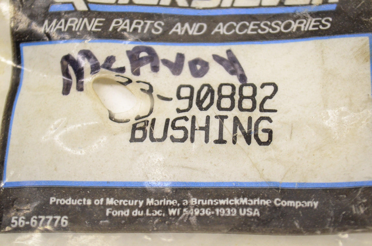 New OEM Quicksilver Mercury Bushing NOS