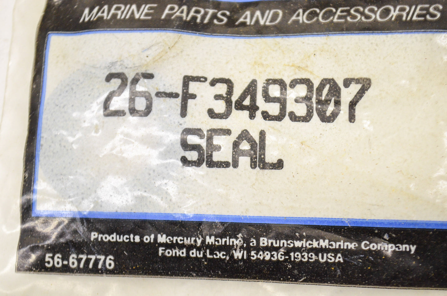 New OEM Quicksilver Mercury Seal NOS