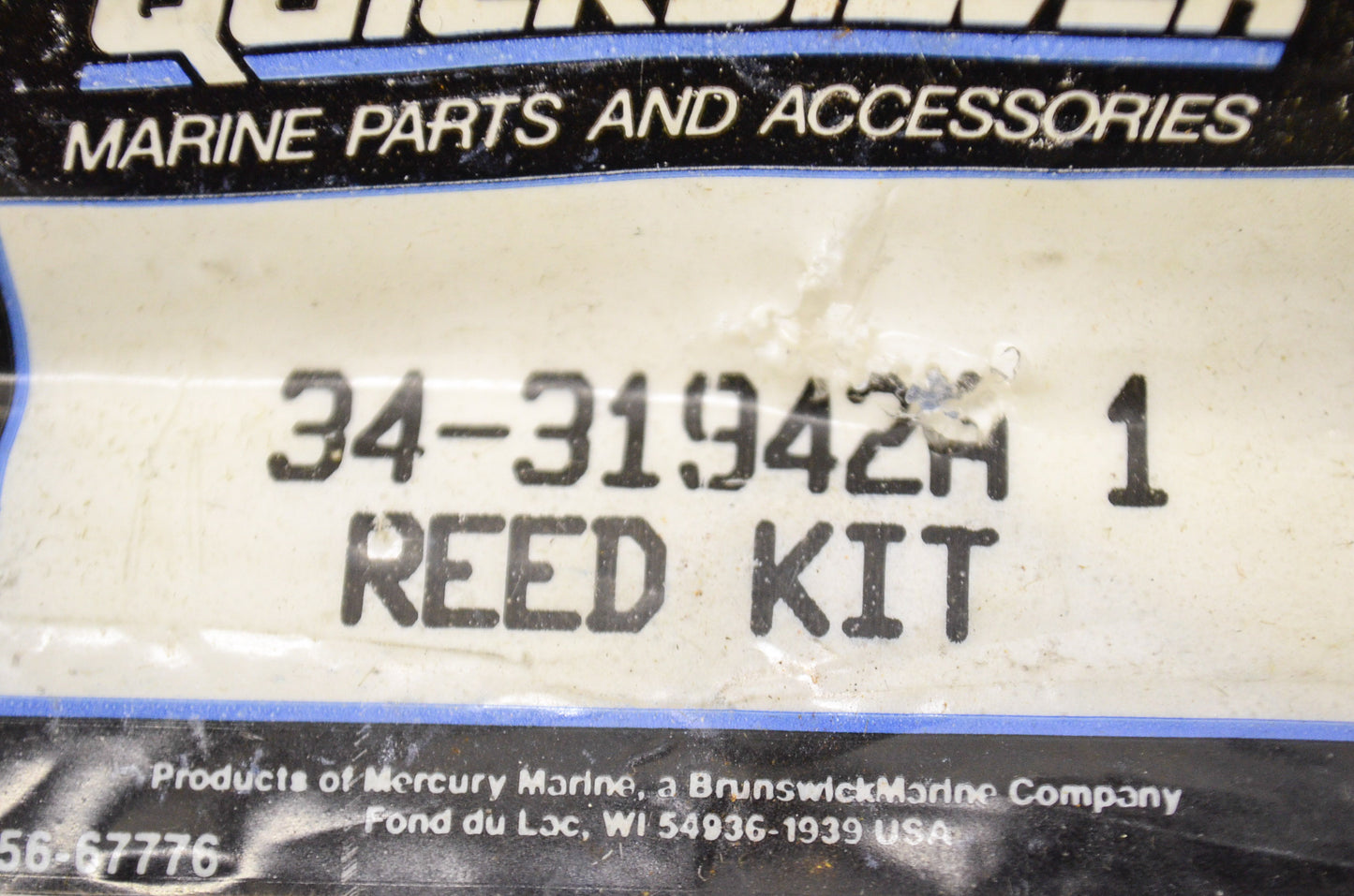 New OEM Quicksilver Mercury Reed Kit NOS