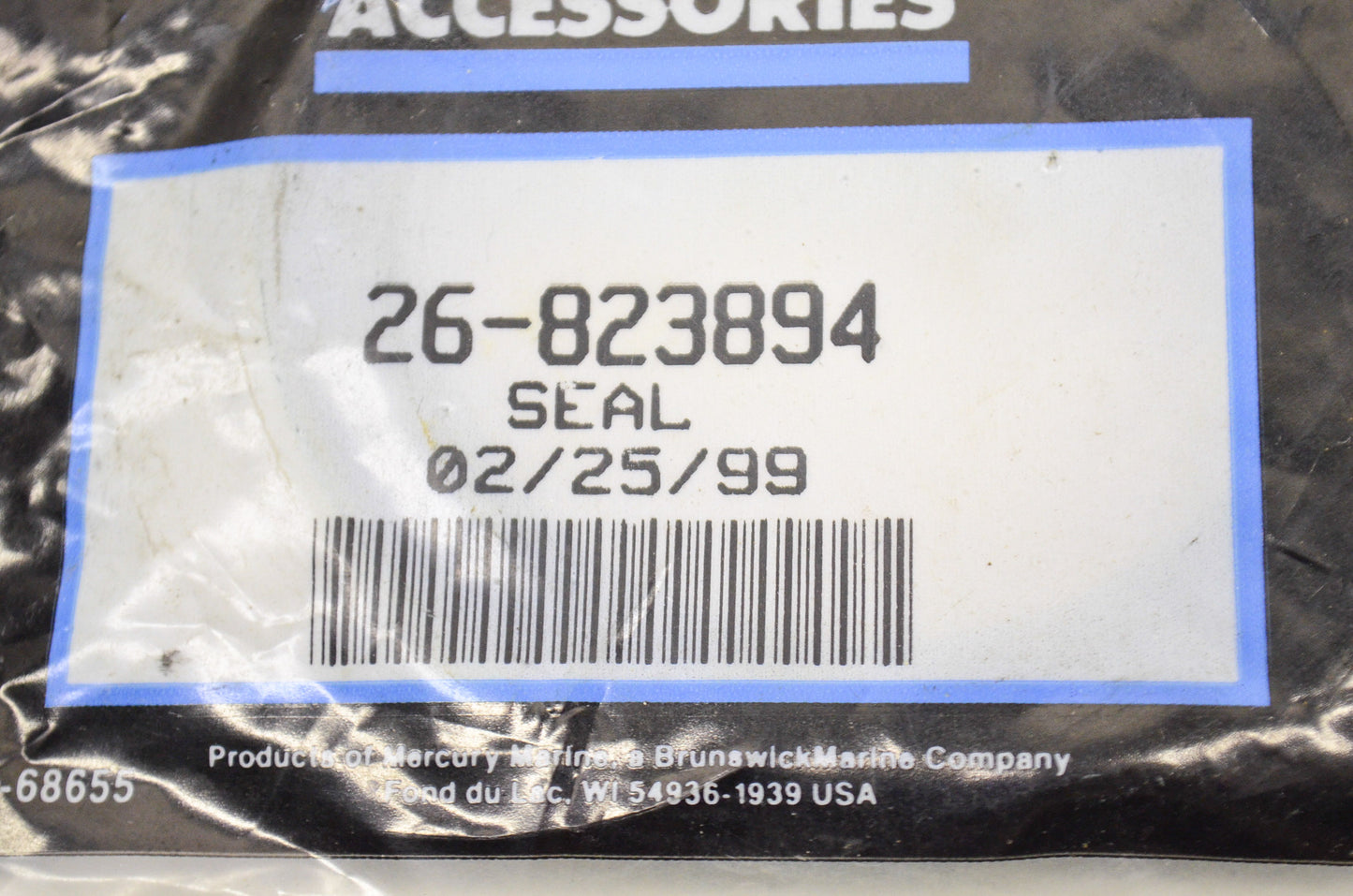 New OEM Quicksilver Mercury Seal NOS