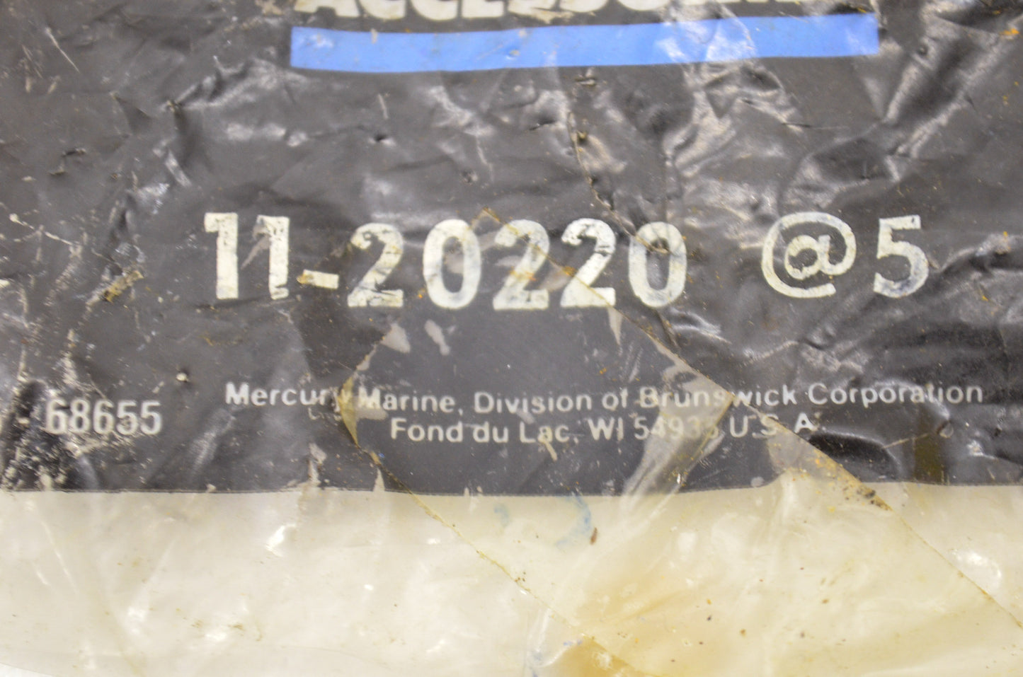 New OEM Quicksilver Mercury Nuts QTY 4 NOS