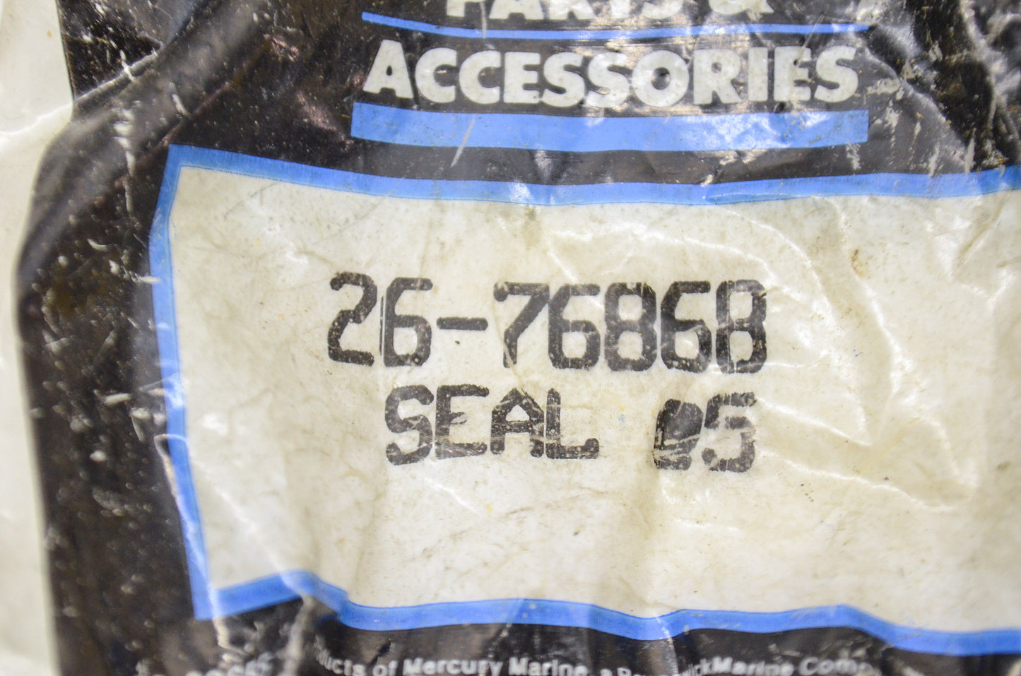 New OEM Quicksilver Mercury Seal NOS