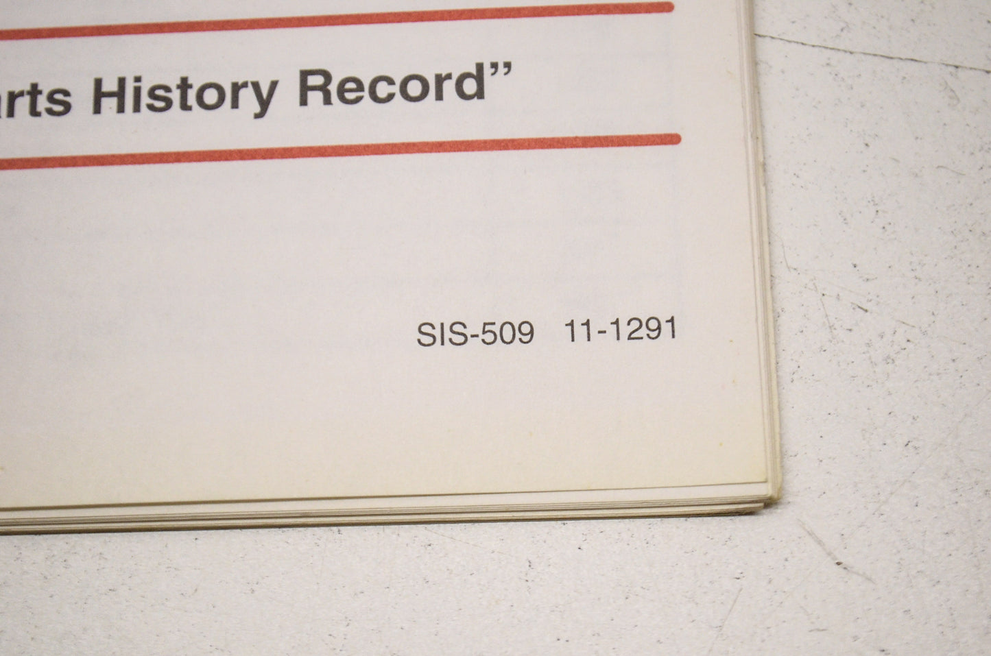 Mercury Marine SIS-509 11-1291 Dealer Service Publications Guide NOS