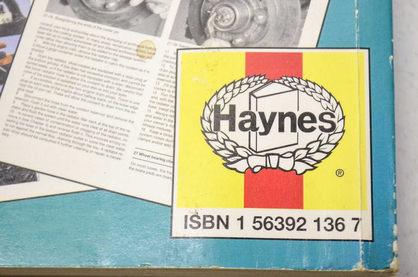 Haynes Auto Repair Manual Volvo 240 Series Gas Engine Models 76-93