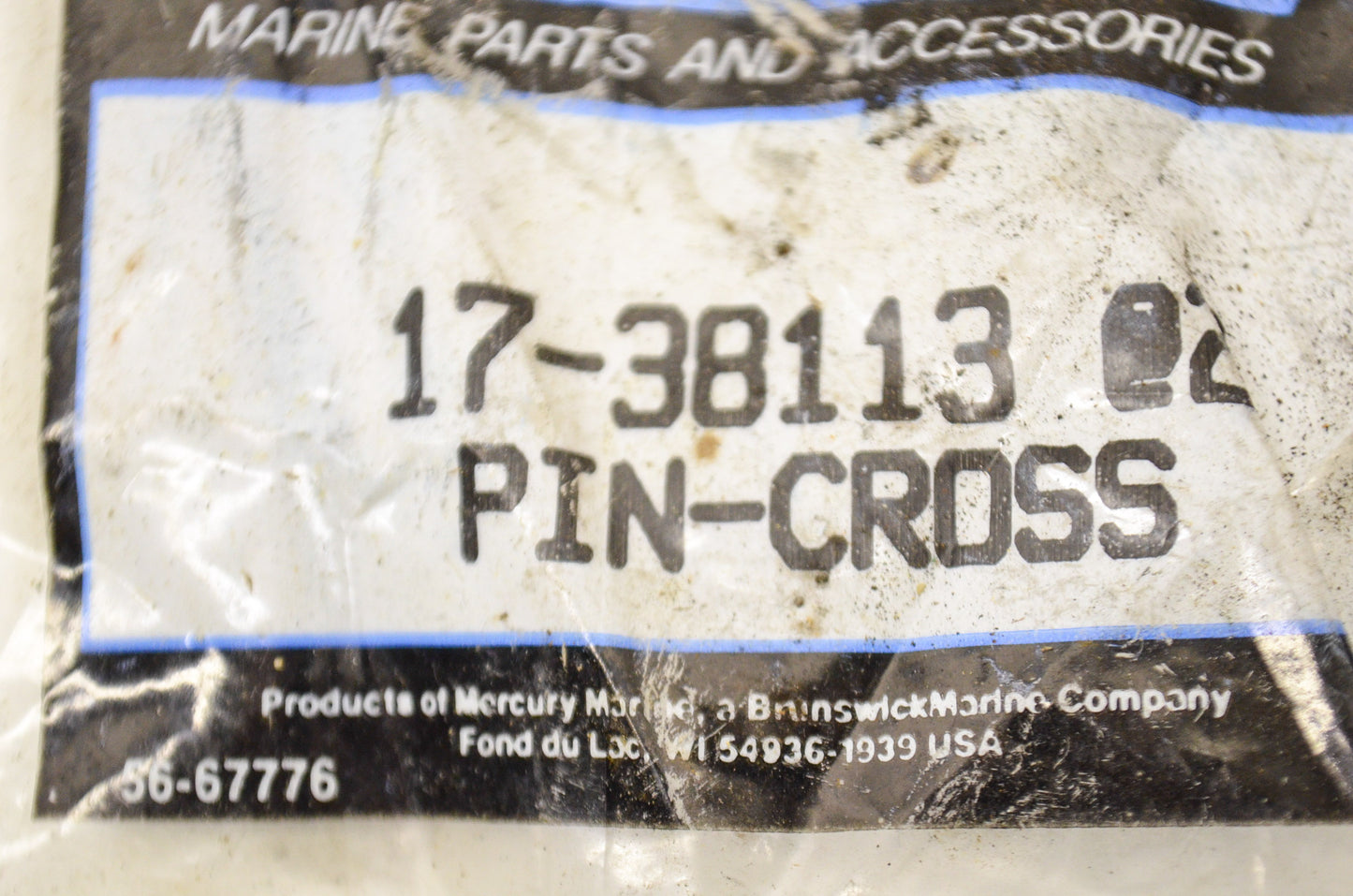 Mercury Cross Pin Set NOS