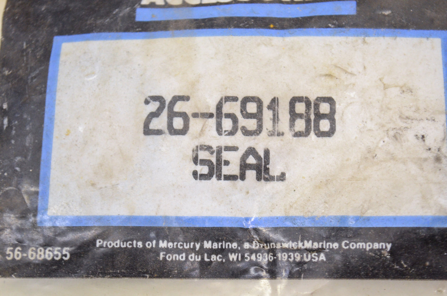 New OEM Quicksilver Mercury Seal NOS