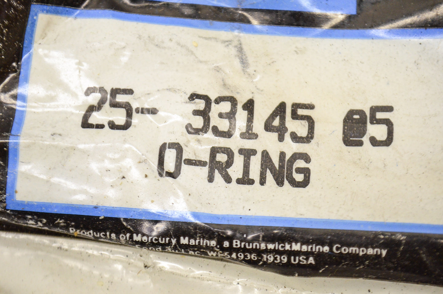 Quicksilver 25-33145 Mercury Water Pump O-Ring Qty 2 NOS