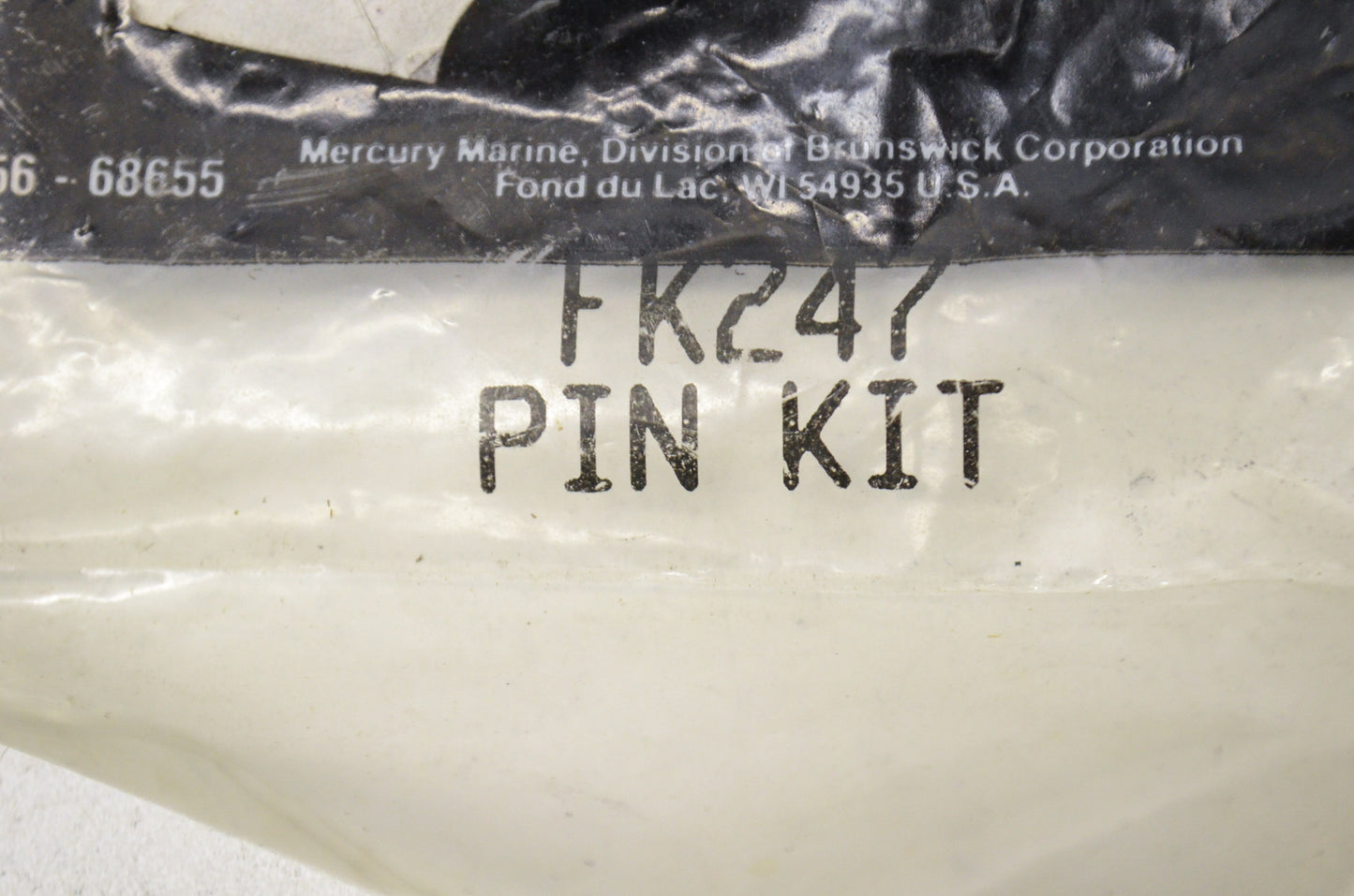 OEM Mercury FK247 Quicksilver Pin Kit NOS