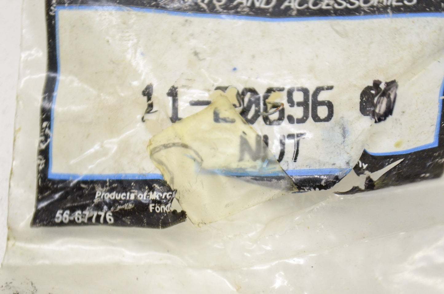 OEM Mercury 11-20696 Nut Qty 3 NOS