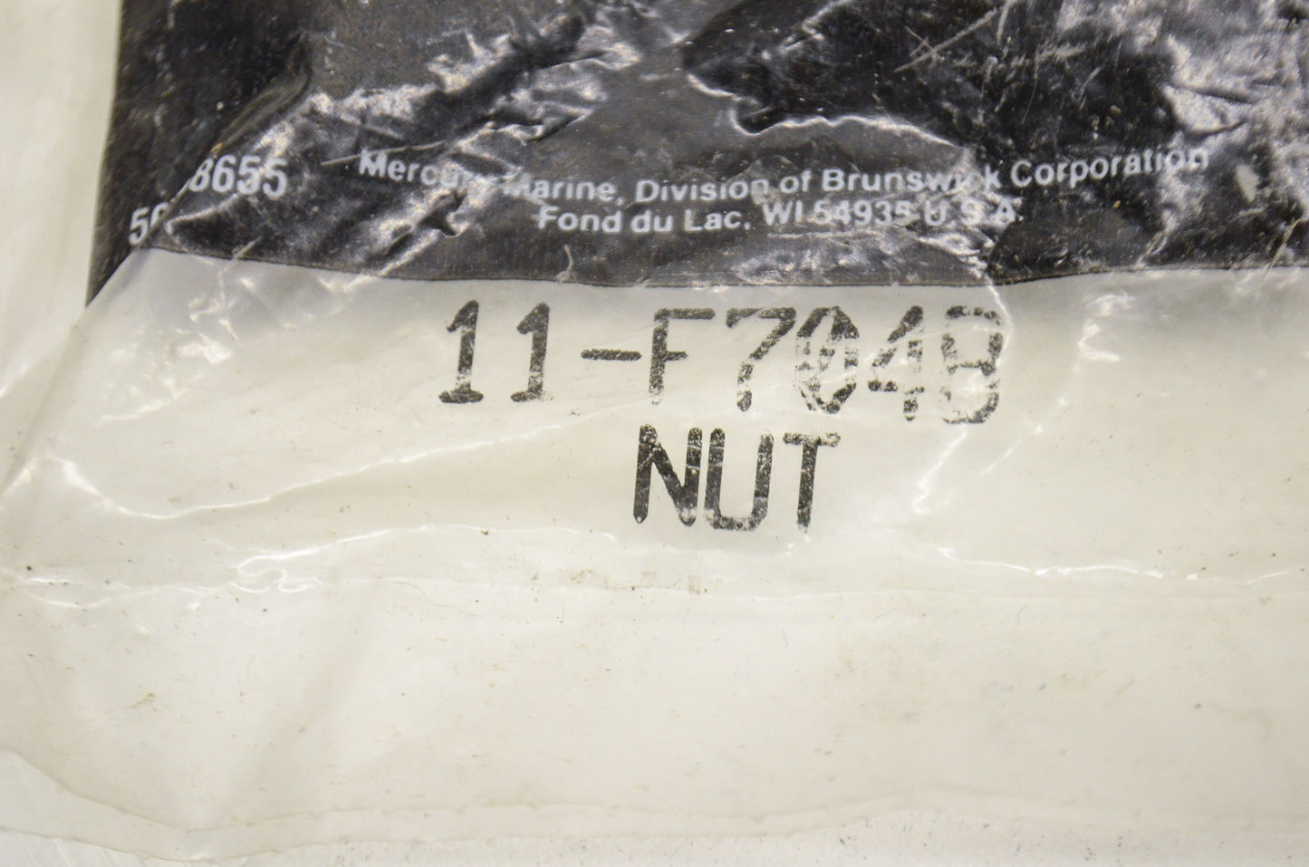 New OEM Quicksilver Mercury Nut NOS