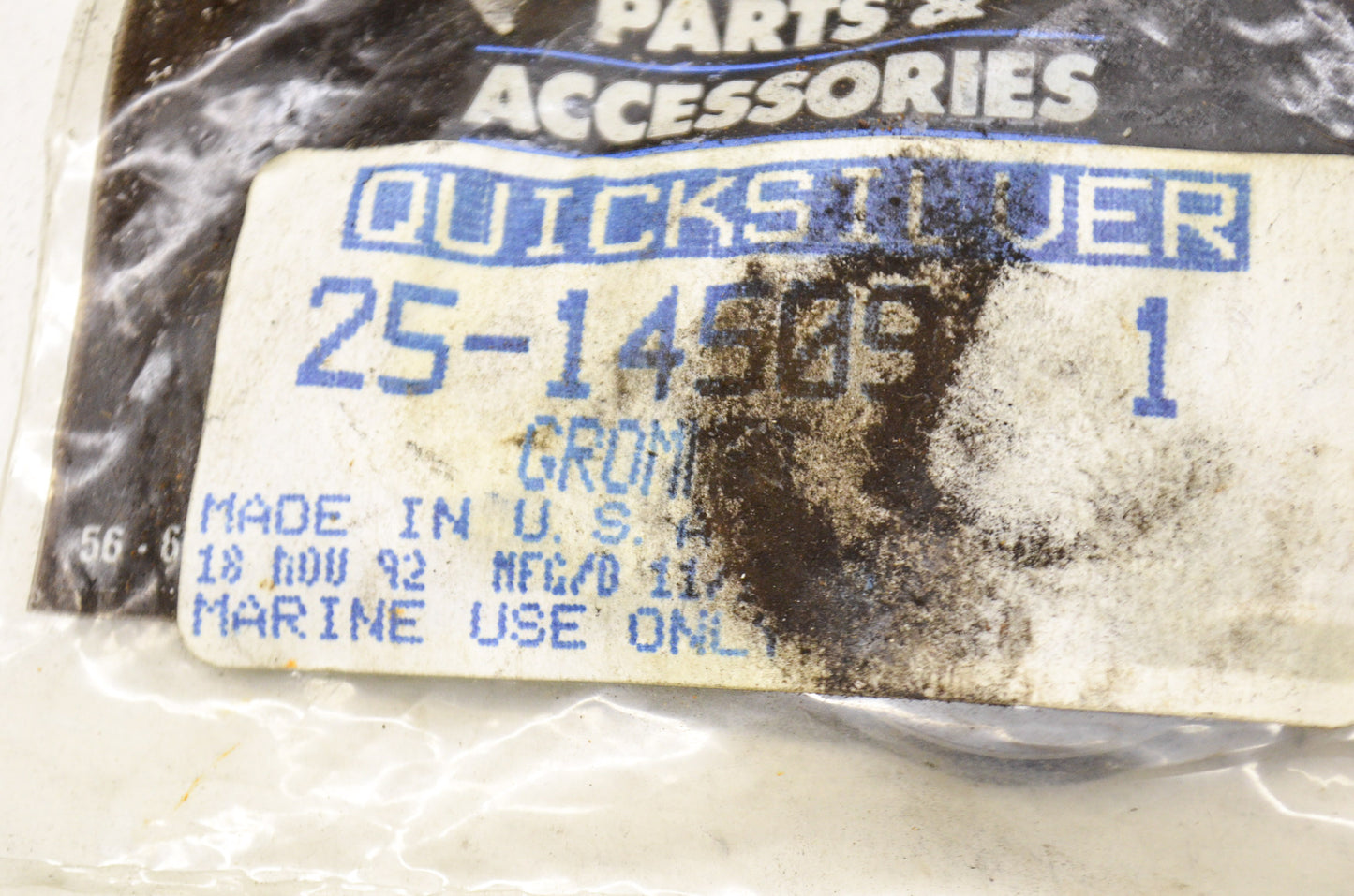 New OEM Quicksilver Mercury Grommet NOS