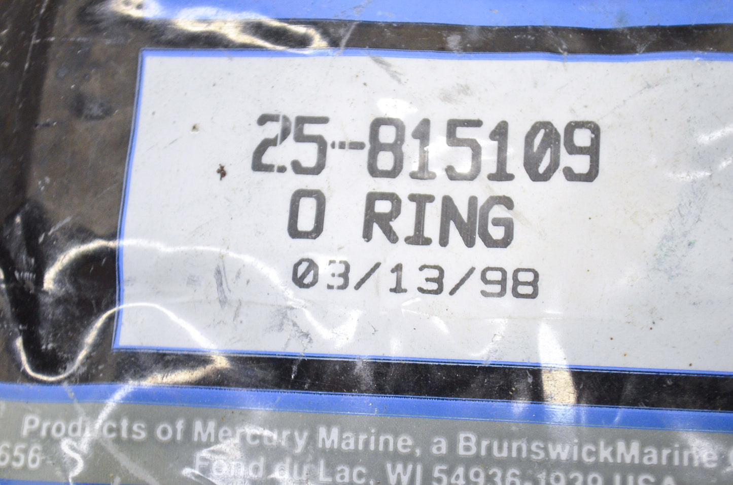 New OEM Quicksilver Mercury Fuel Tank Seal O Ring NOS