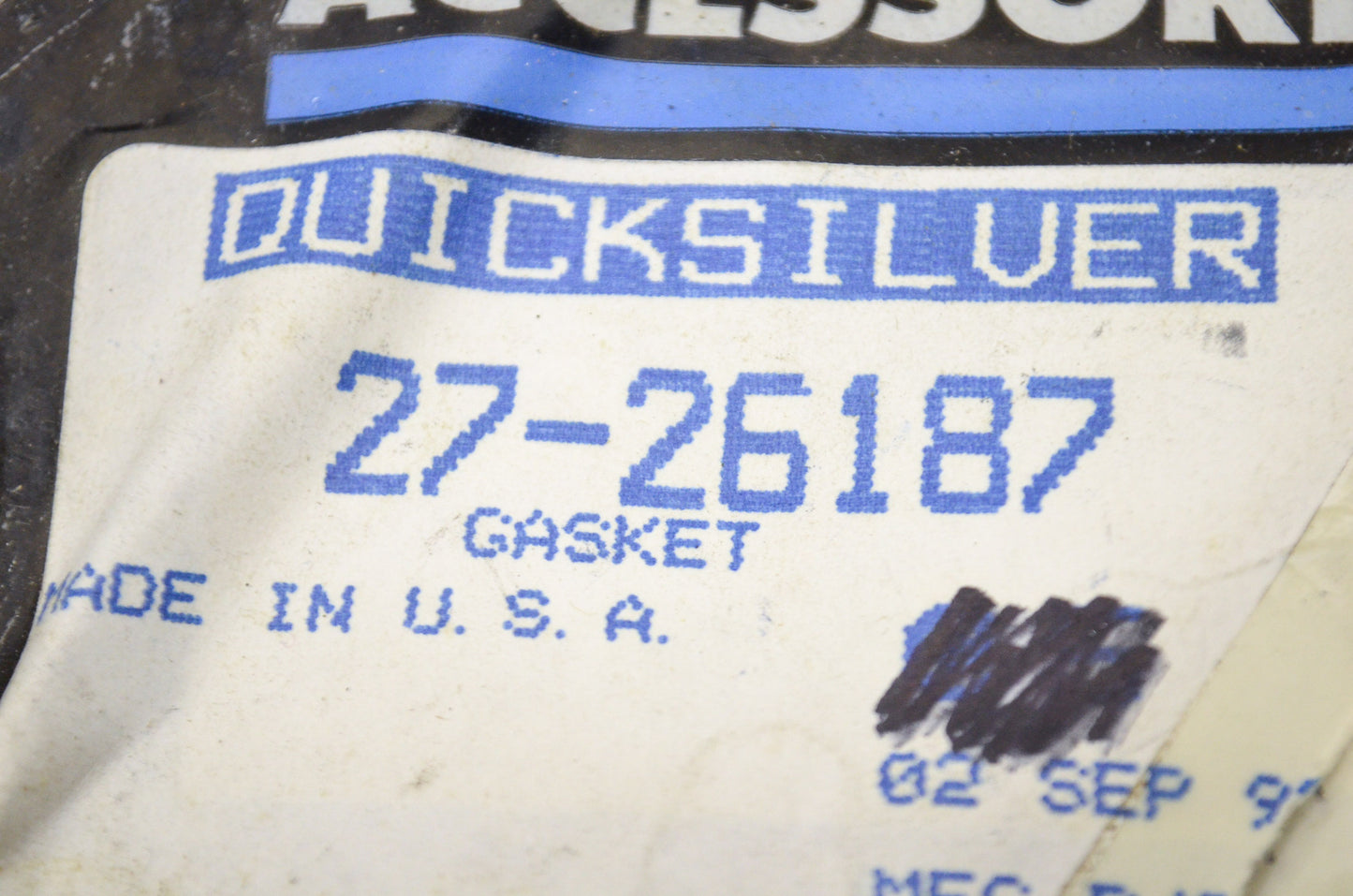 New OEM Quicksilver Mercury Gaskets QTY 2 NOS
