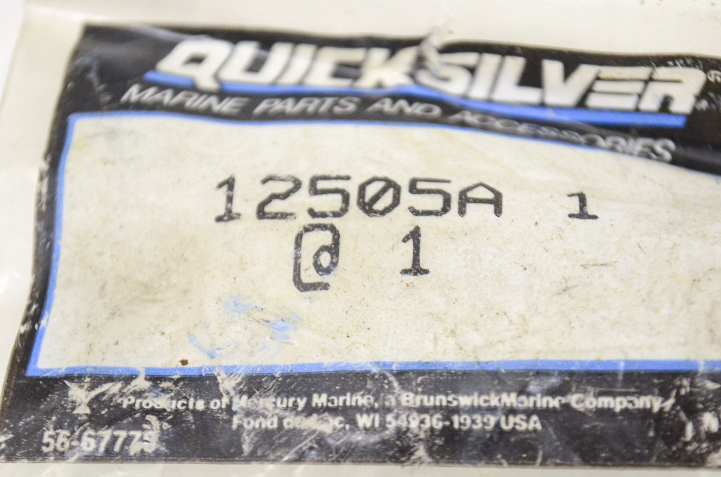 Quicksilver 12505A 1 Mercury Adaptor Kit NOS