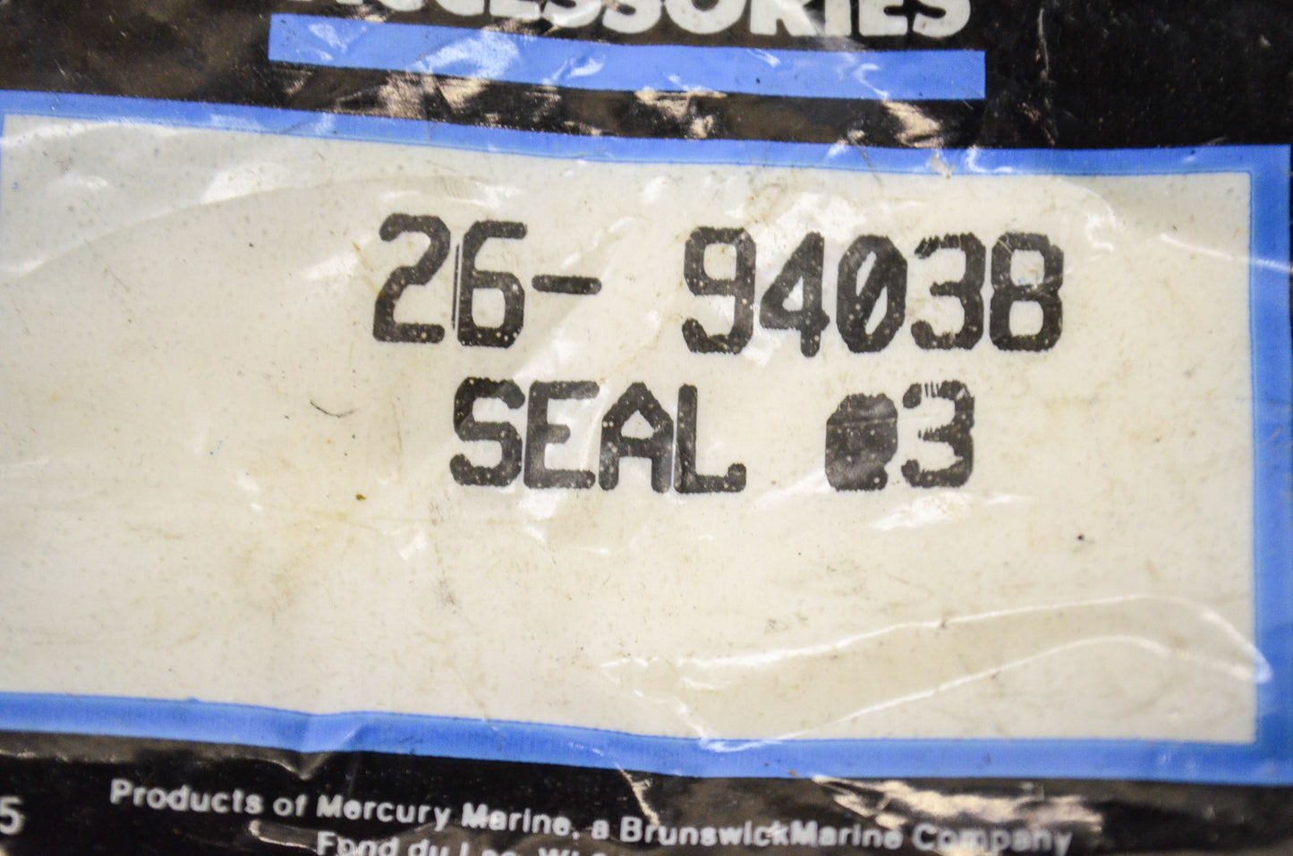 New OEM Quicksilver Mercury Oil Seal NOS