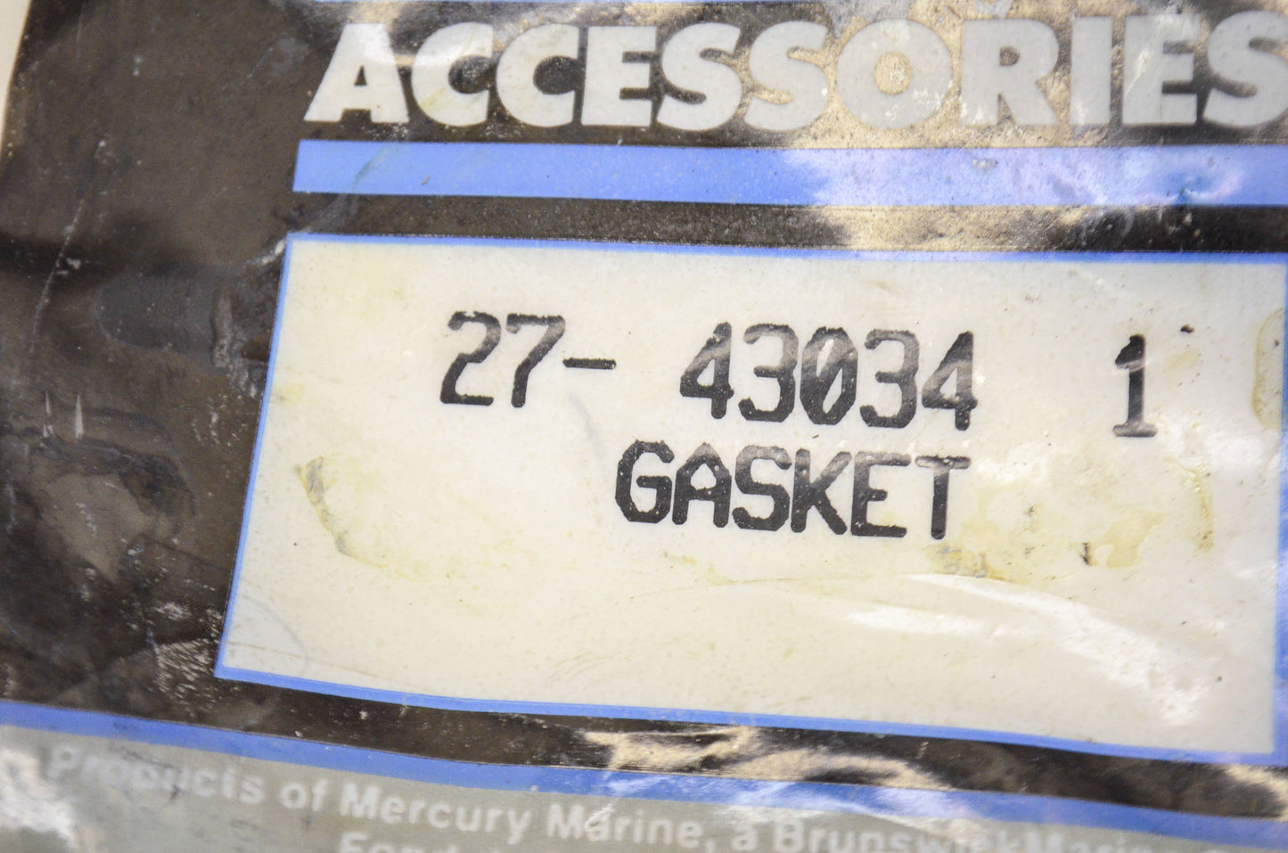 New OEM Quicksilver Mercury Gasket NOS