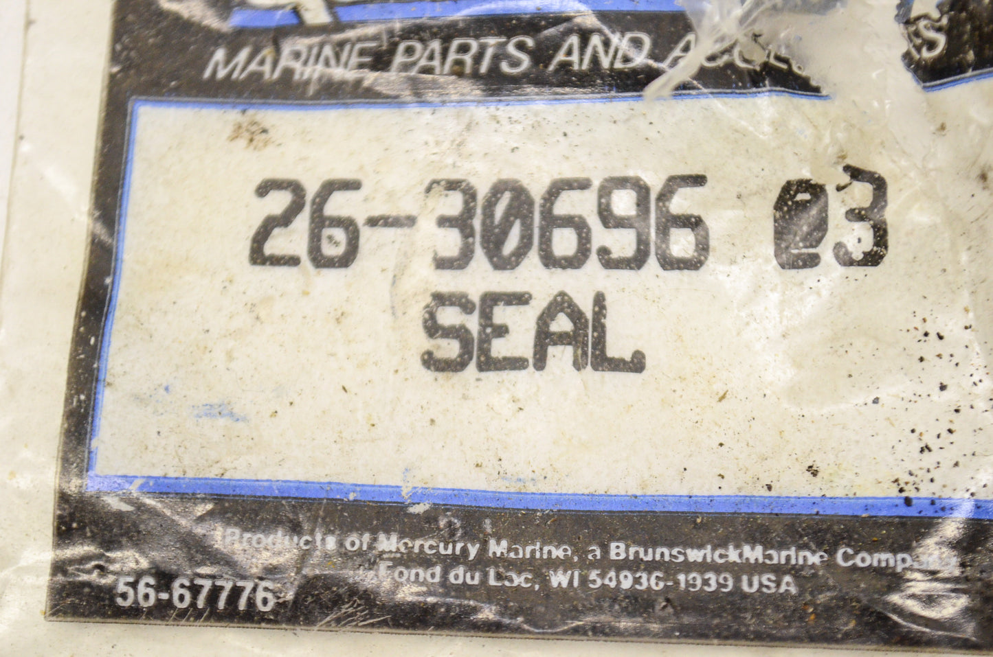 New OEM Quicksilver Mercury Seals QTY 2 NOS