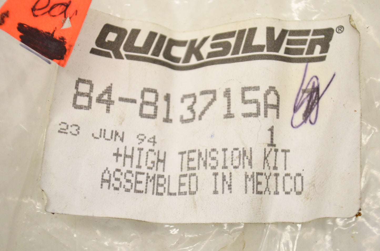 New OEM Quicksilver Mercury Spark Plug Ignition Wire NOS