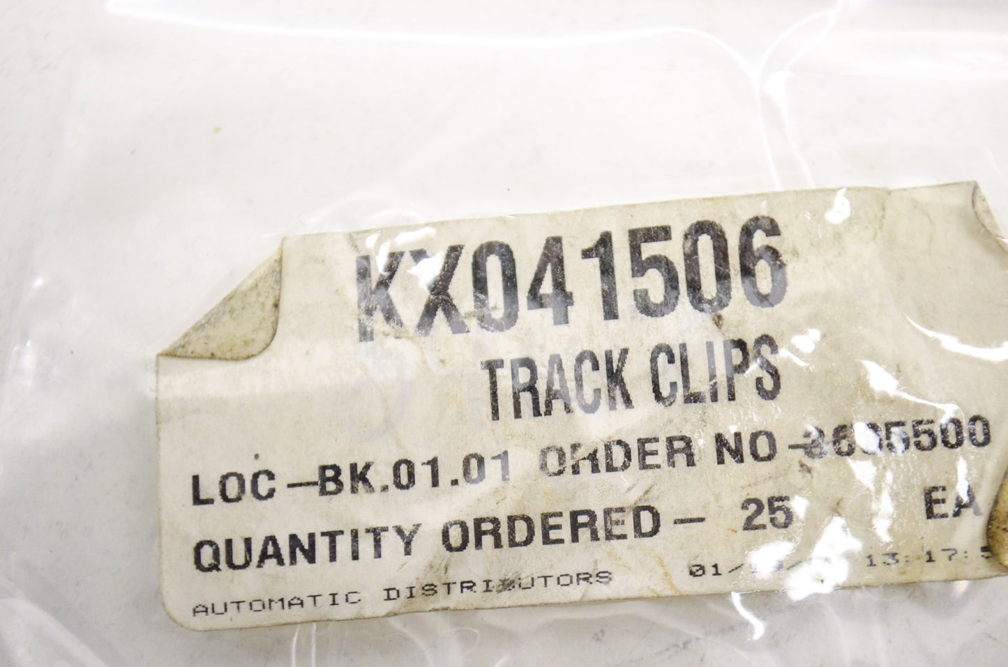 Track Clips Qty 5 NOS