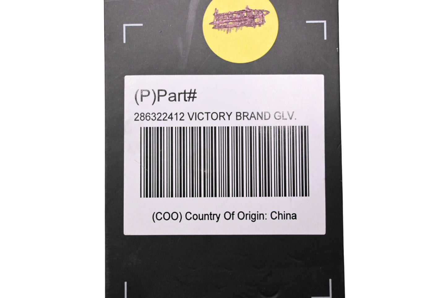 New OEM Victory 286322412 Black Brand Gloves 2XL NOS