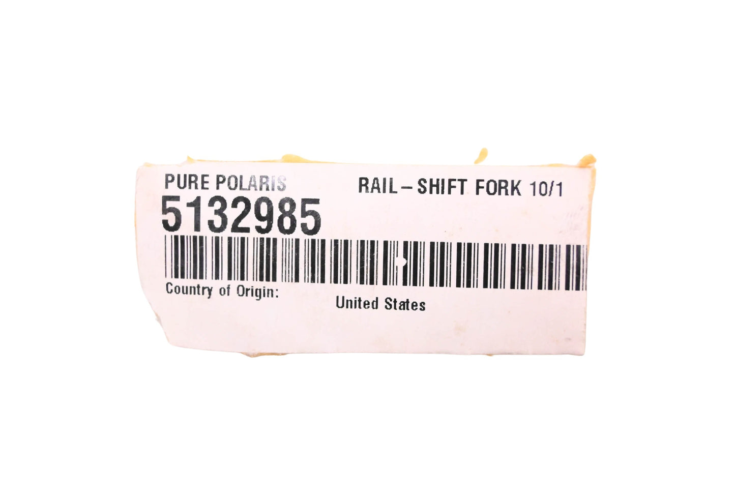 New OEM Polaris 5132985 Rail Shift Fork NOS
