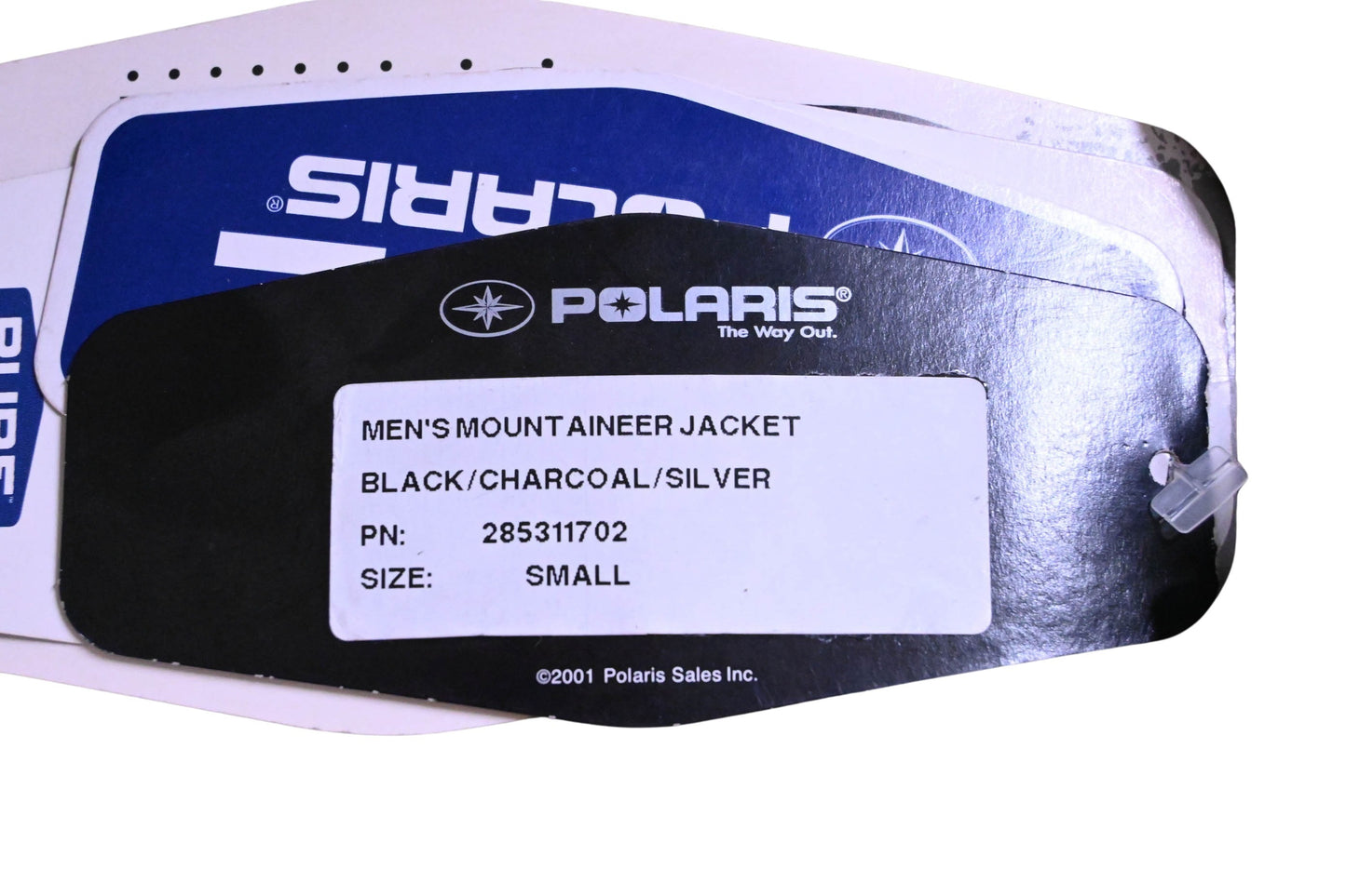 New OEM Polaris 285311702 Black/Charcoal/Silver Men's Mountaineer Jacket Size S NOS