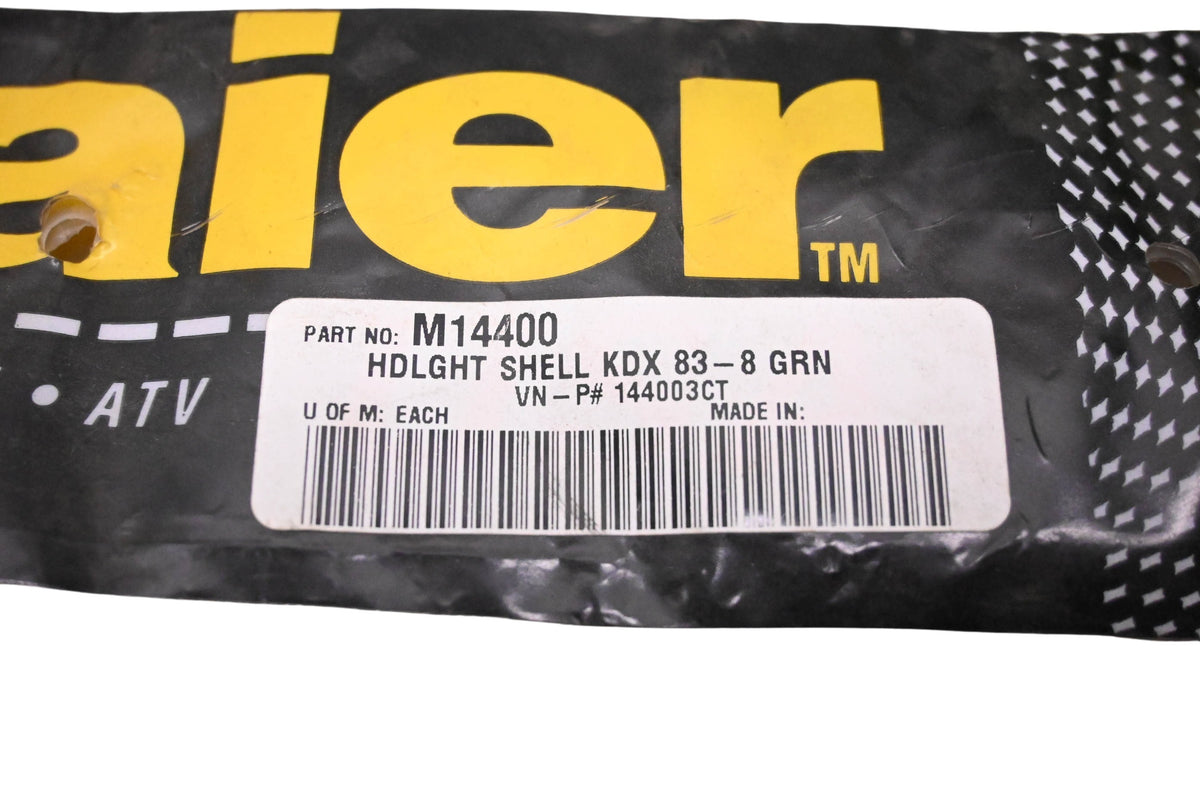 Maier M14400 Green Headlight Shell Kit NOS