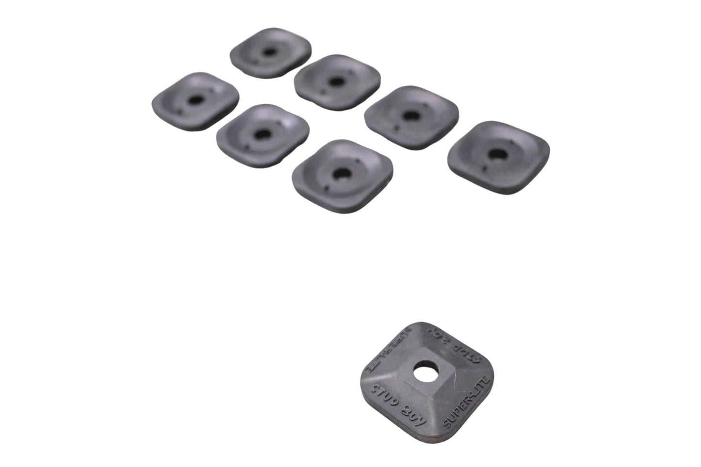 Stud Boy 2462-P1-BLK Black Backing Plates Qty 8 NOS