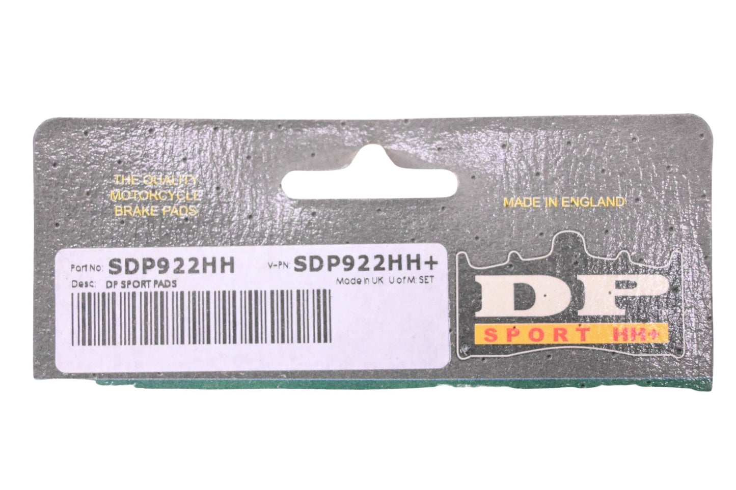 DP Brakes SDP922HH Front Brake Pad Kit NOS