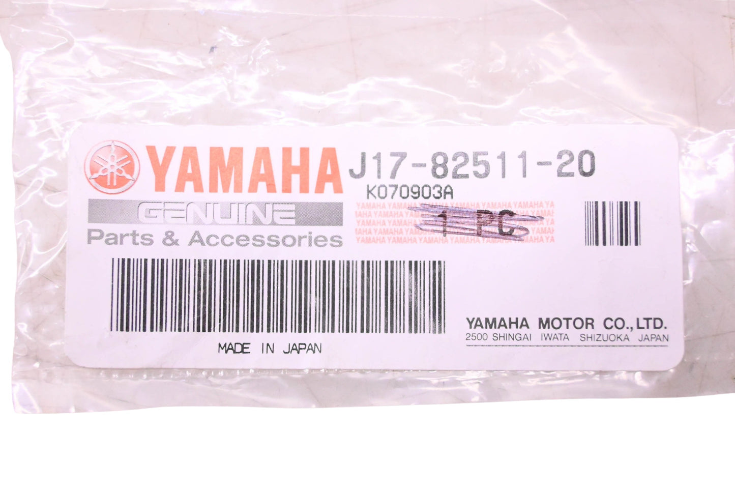 New OEM Yamaha J17-82511-20-00 Golf Cart Replacement Keys Qty 3 NOS