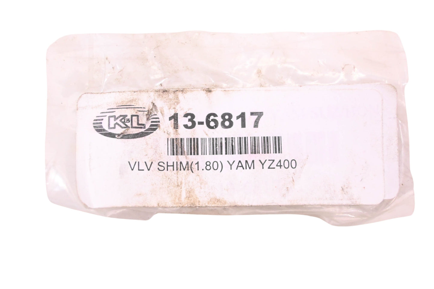 K&L 13-6817 9.50mmx1.80mm Valve Shim Kit NOS