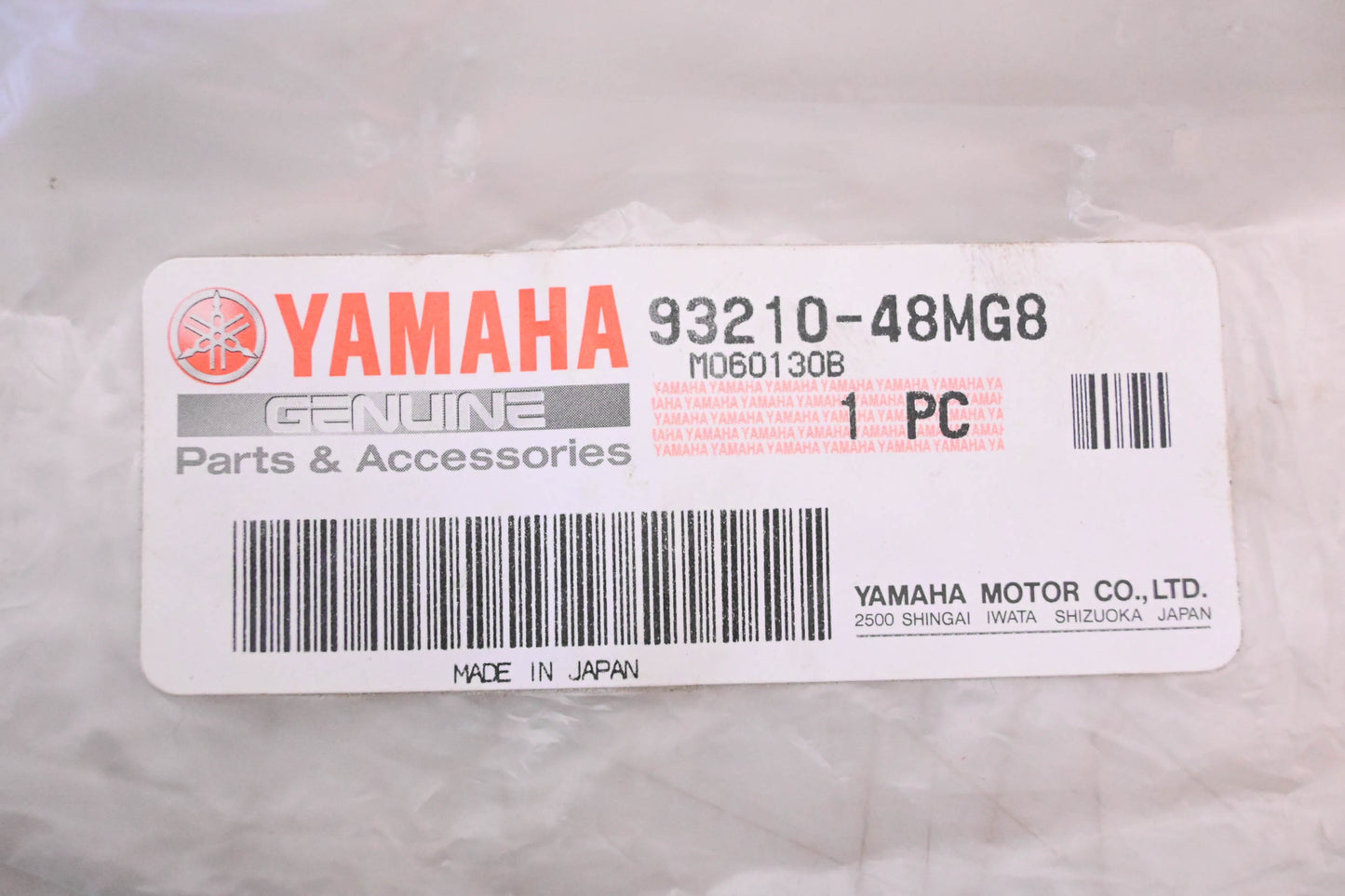 New OEM Yamaha 93210-48MG8-00 O-Ring NOS