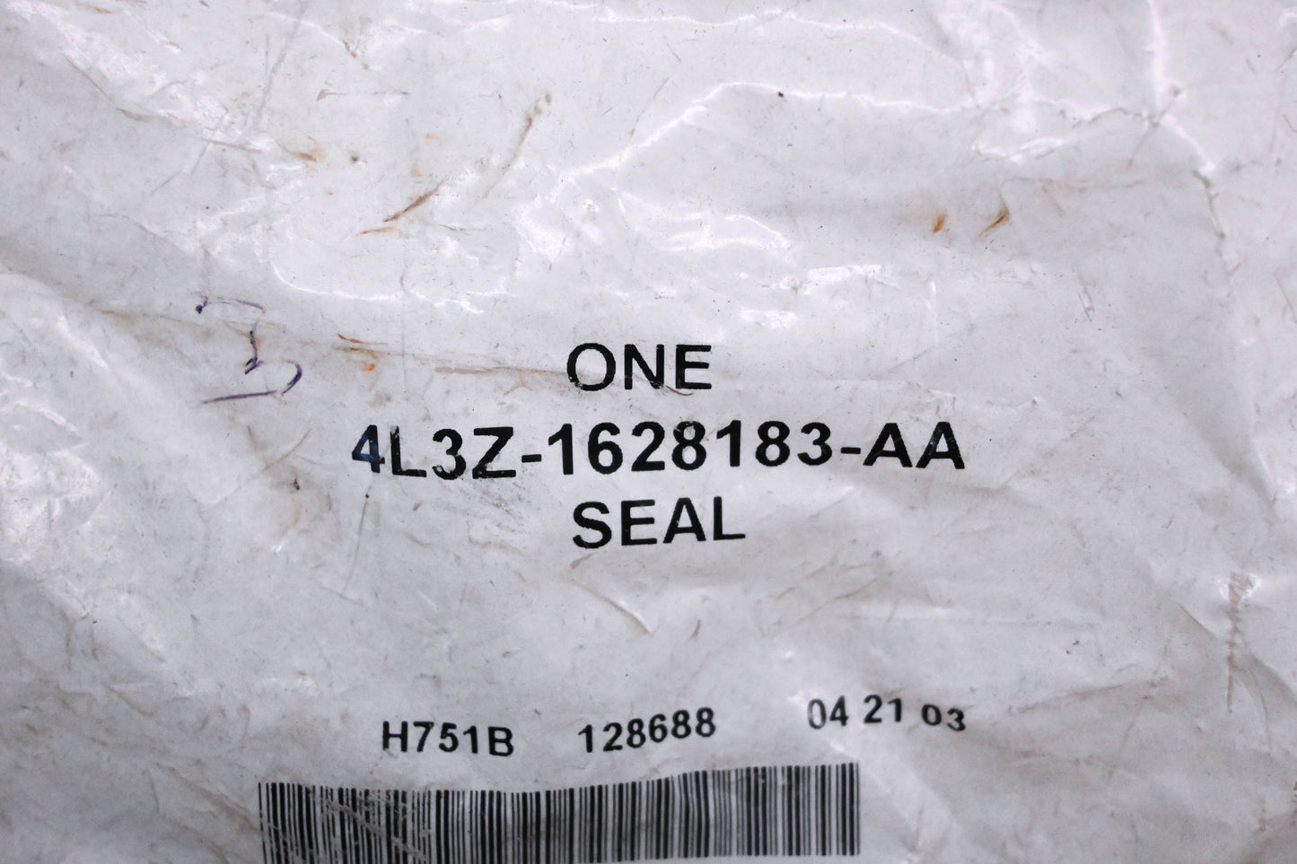 New OEM Ford 4L3Z-1628183-AA Seal NOS