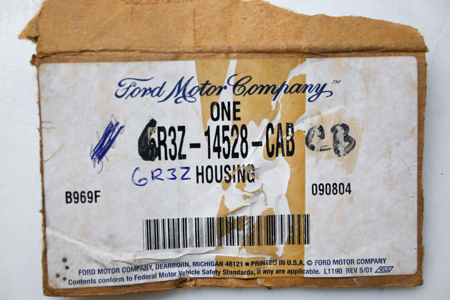 New OEM Ford 6R3Z-14528-CAB Drivers Side Switch Housing NOS