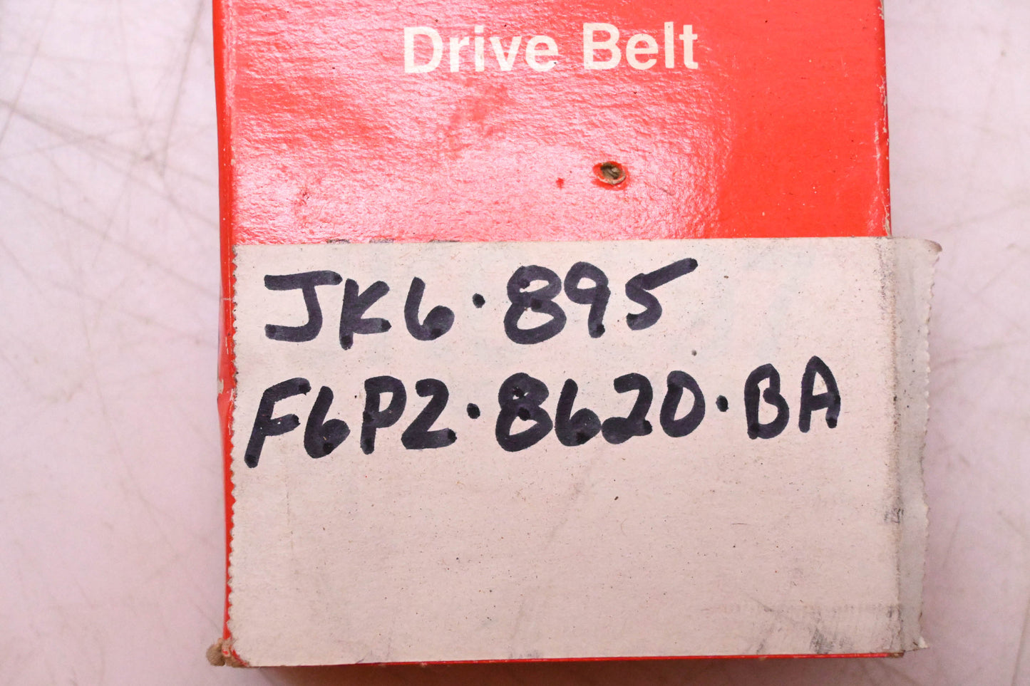 New OEM Motorcraft JK6-895, F6PZ-8620-BA Serpentine Drive Belt NOS