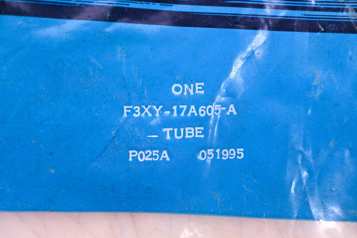 New OEM Ford F3XY-17A605-A Windshield Washer Hose/ Tube NOS