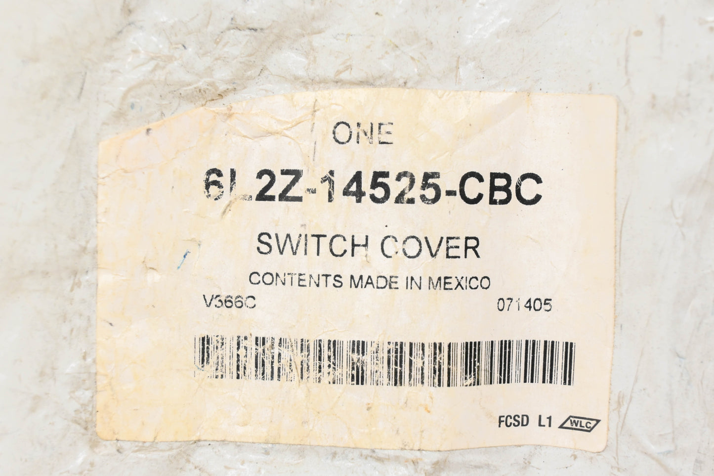 New OEM Ford 6L2Z-14525-CBC Switch Bezel Housing NOS