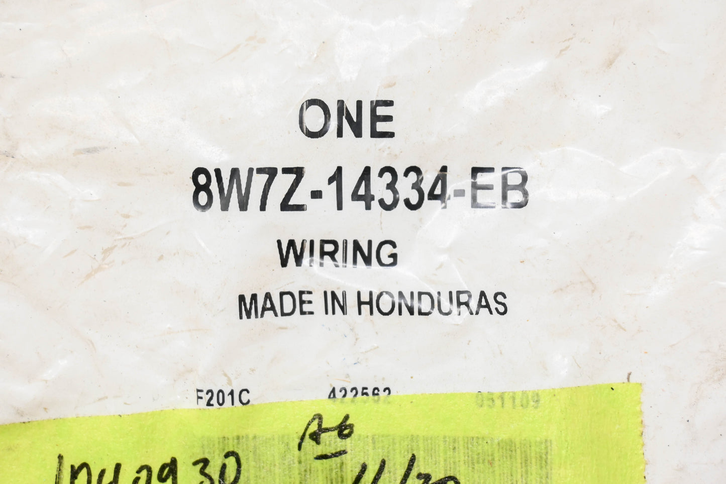 New OEM Ford 8W7Z-14334-EB Wiring Assembly NOS