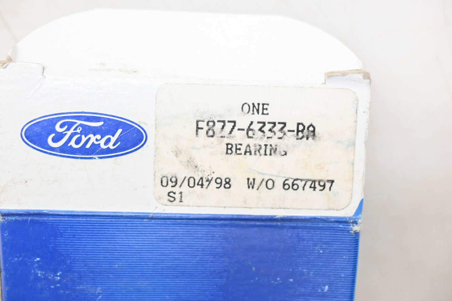 New OEM Ford F8ZZ-6333-BA Crankshaft Bearing NOS