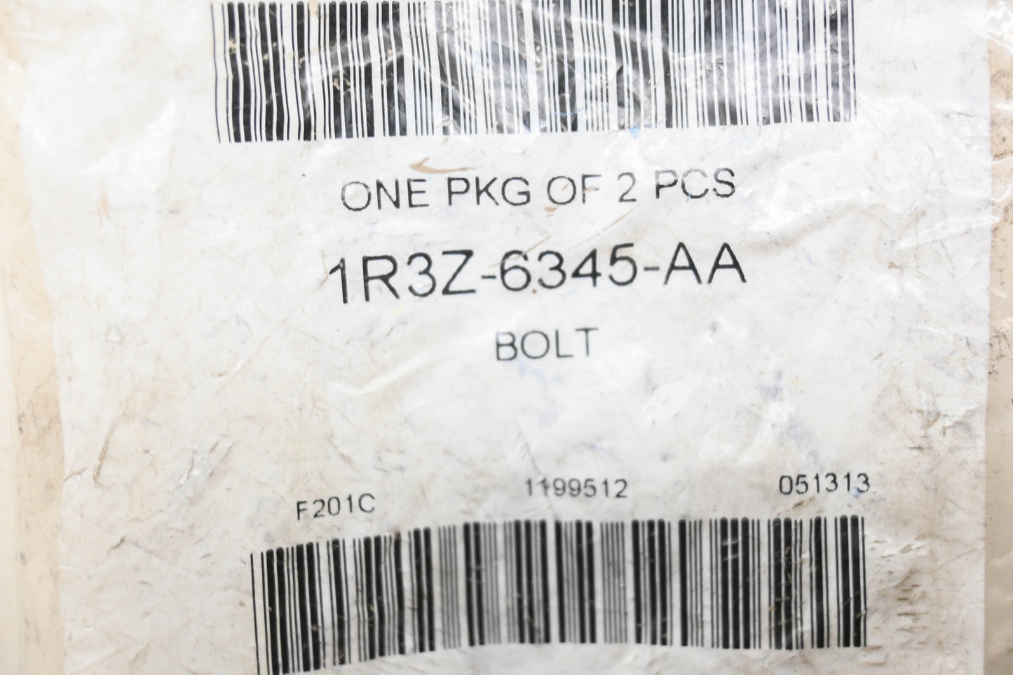 New OEM Ford 1R3Z-6345-AA Bearing Cap Bolts Qty 2 NOS